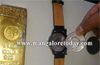 Gold  concealed in wrist watch  seized at Mangalore airport